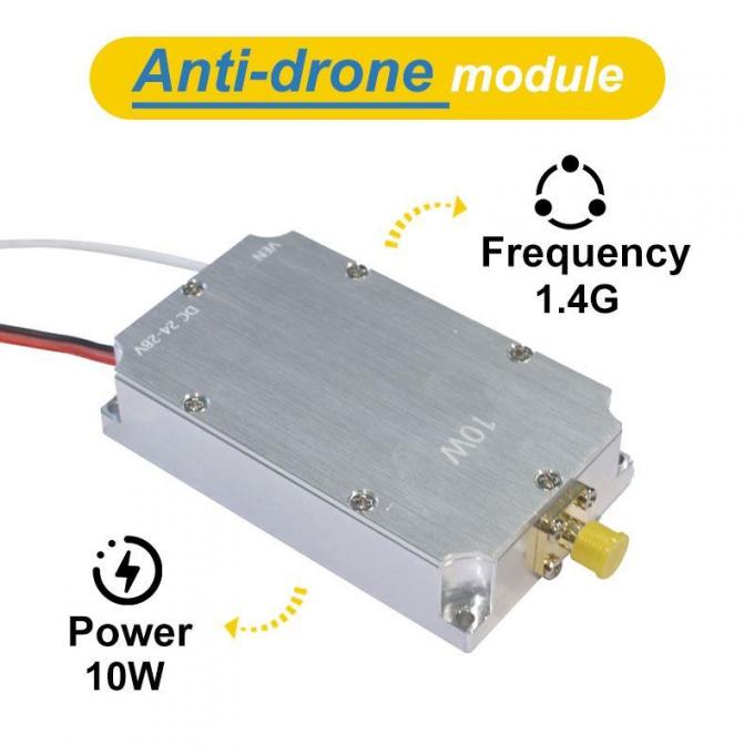 Module RF anti-drone de l'usine à 1,4 GHz 10W 700 1100 MHz