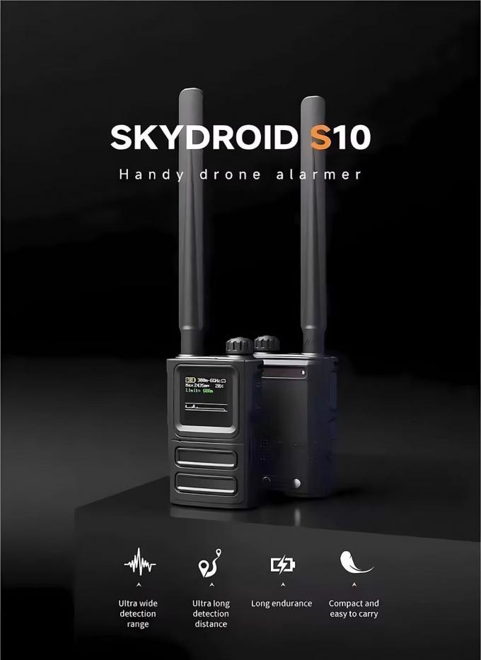 30om-6GHz Ultra-Wide Detection Range Anti for Threats Handheld Drone ...