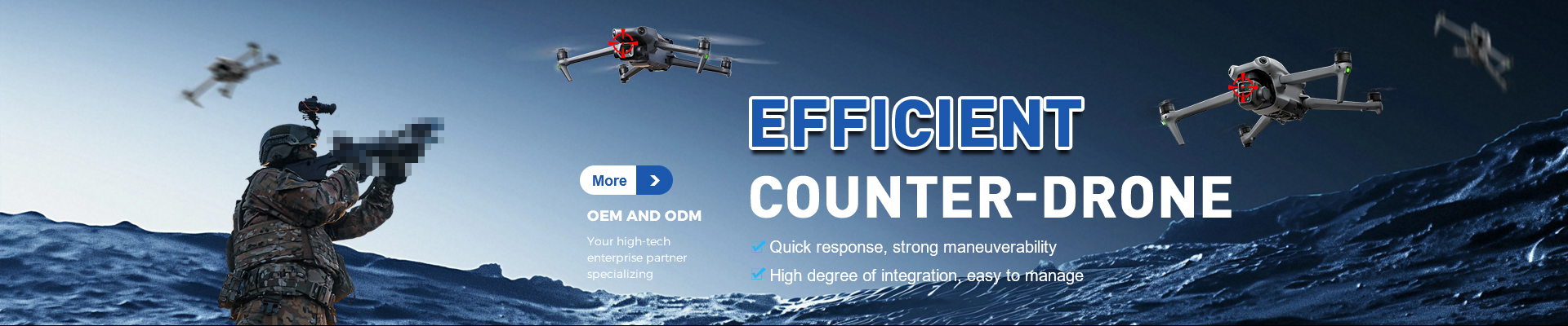 Kualitas Modul Anti Drone pabrik