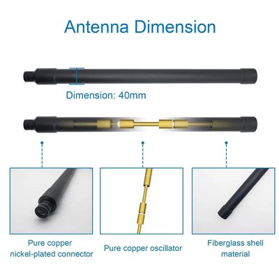 kopen 1.5g 32mm Diameter Drone Detector Outdoor Omnidirectionele Antenne Waterdicht online vervaardiging
