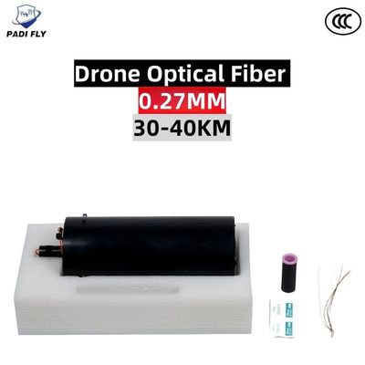 kaufen Ultra-Langstrecke 30-40km 0,27mm Fpv Fiber Spool Drohne Glasfaserkabel Online-Herstellung
