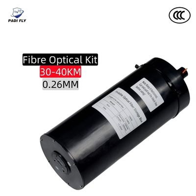 satın al Fotoelektrik modülü ile taşınabilir 0.26mm Kubbe Kapalı Fiber Optik Kit Fpv Görüntü Veri iletimi 30-40km Çevrimiçi üretim
