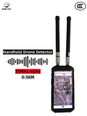 Buy High-Quality 0~3km Ultra Long Distance 70MHz~6GHz Ultra Wide Channel Signal Detection Handheld Detector for Anti Drone System online manufacture
