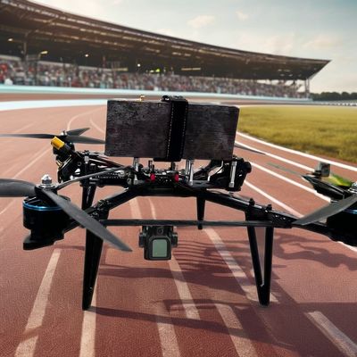 kupować 7-calowy zestaw drona FPV Quadcopter zdalnego sterowania drona 3.3G 2.5w 4w VTX Odległość transmisji obrazu 3km Drony wyścigowe produkcja online