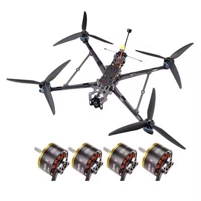 comprar Kit de dron de carreras FPV F405 de 10 pulgadas, control remoto, accesorios esenciales para drones FPV para vuelo libre, carreras de largo alcance, 4KG Fabricación en línea