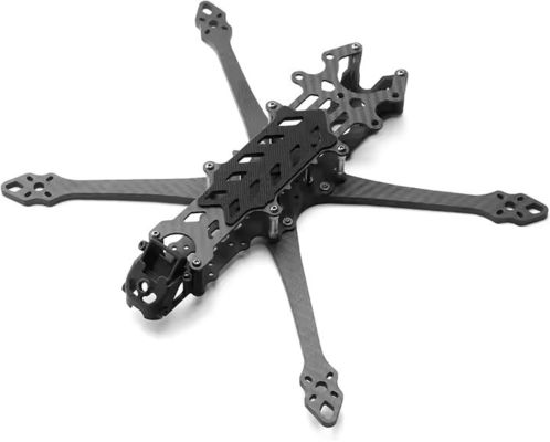 Αγορά Νέο H-τύπου DF -V1 7 ιντσών τροχοπέδης 305MM Fpv Drone Carbon Fiber Frame για Fpv RC Racing Long Range Drone ηλεκτρονική κατασκευή