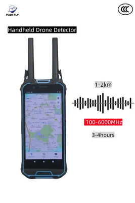 kaufen Handheld 2000m Langstrecken UAV Detektor Dji Drohnen Detektor Einfache Bedienung Online-Herstellung