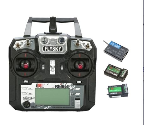 satın al FlySky FS I6X 10CH 2.4GHz AFHDS 2A FPV RC Drone Robot Aksesuarları için RC Radyo Göndericisi Çevrimiçi üretim