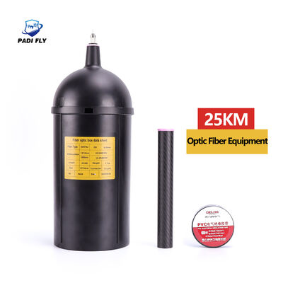ซื้อ ระยะทางไกล 10km Fpv Optical Fibe สําหรับ UAV Anti-Interference Drone Optical Transceiver การผลิตออนไลน์