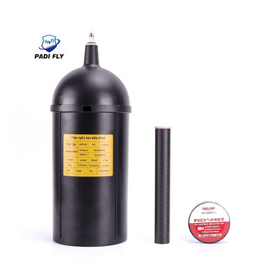 buy Lightweight 0.25mm Dome Enclosure Fiber Optic Kit with Fpv Anti Interference Ultra-Long Distance 20km Image Data Module online manufacture