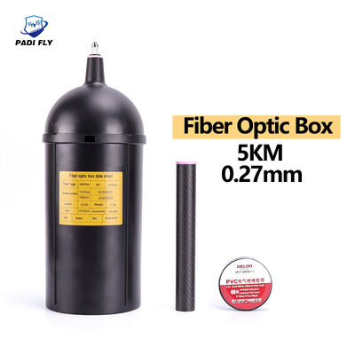 buy Optional Long Distance 5km Uav Optical Fiber for Anti Interference Fpv Fibre Optic Communications and Drone Image Data online manufacture