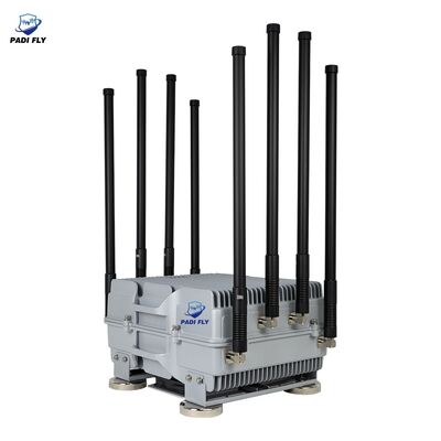 mua 3 băng tần 900MHz 2.4GHz 5.8GHz Thiết bị chống máy bay không người lái 150W Với quạt làm mát sản xuất trực tuyến