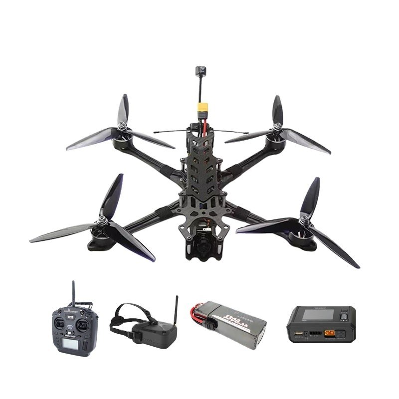 7-Inch Analog FPV Racing Drone with Long Range Remote Control BNF PNP ...