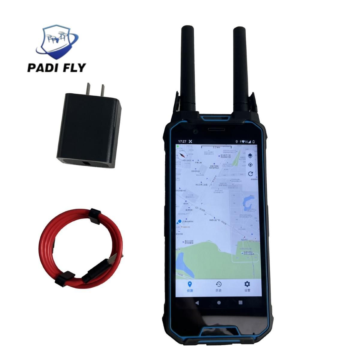 OEM Handheld Drone Detection System 1-3km Mobile UAV Detector